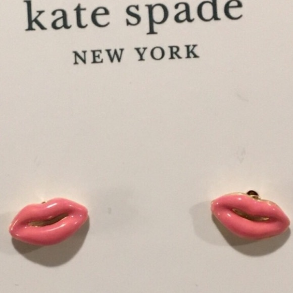 kate spade Jewelry - Pretty NWT Kate Spade lip earrings!